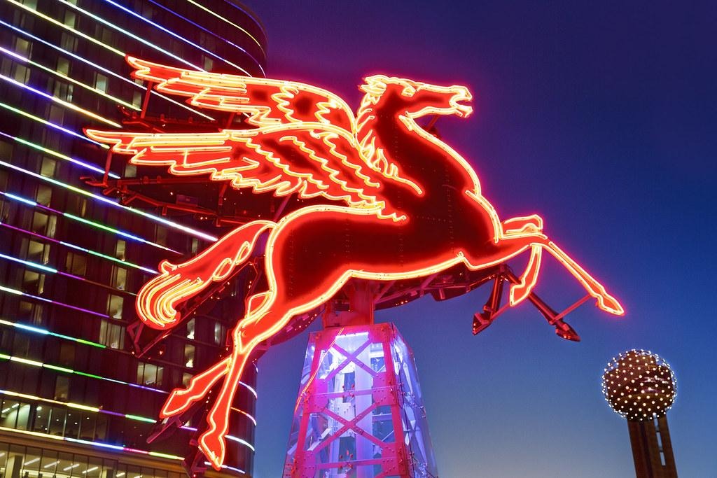 The Inspiration: Dallas's Iconic Neon Pegasus